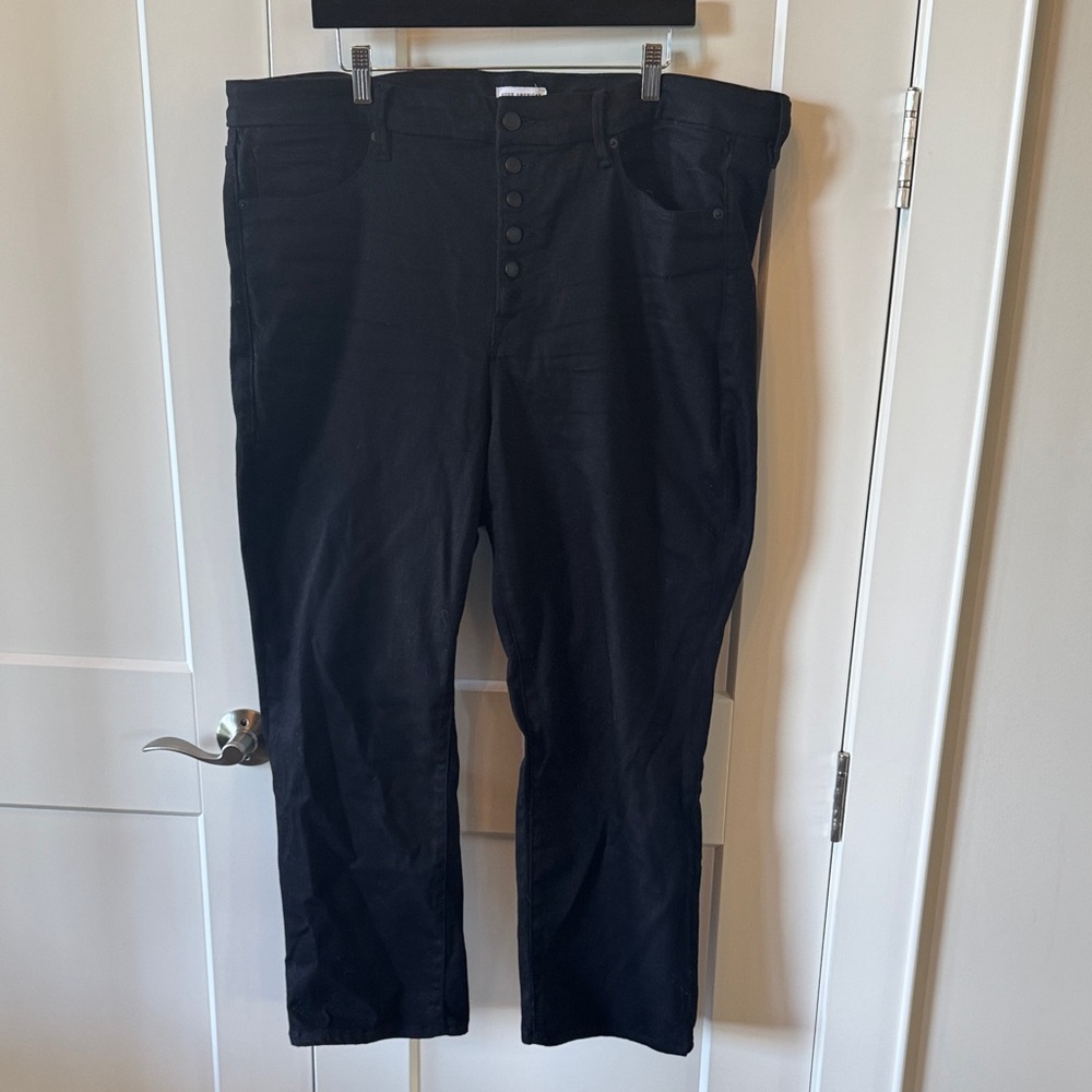 Good American Women’s Jeans Black Size 20